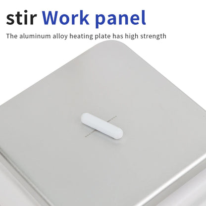 Heating Magnetic Stirrer Digital Display Thermostatic Stirrer Laboratory Hot Plate Magnetic Mixer Adjustable Speed 1600rpm