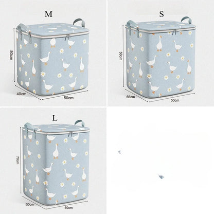 Quilt Storage Bag Home Wardrobe Large Capacity Clothes Quilt Organizing Bag Clothing Moving Waterproof Moisture-proof