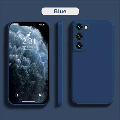Square Liquid Silicone Case For Samsung Galaxy A14 A24 A34 A54 A16 A06 A26 A36 A56 A05 A05S A15 A25 A35 A55 A04 A04E A04s Cover