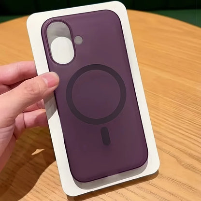 PC Frosted Magnetic Phone Case For iPhone 17 Pro Max/Air/12/13/14/15/16Pro Max Plus Samsung S26/S25 Edge/S24 Plus/S23 FE/S22