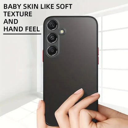 Soft TPU Shockproof Armor Matte Phone Case For Samsung Galaxy S26 S25 S24 S23 S 25 Ultra Plus Cases Clear Hard Bumper Back Cover