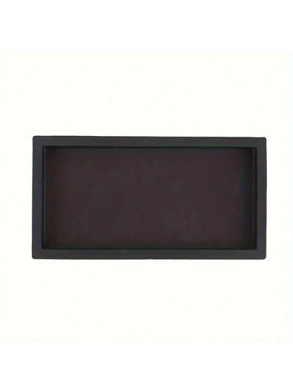 1 Pack Bathroom Tray Soft Silicone Jewelry Tray Dressing Table Decorative Bathroom Tray Organizer Suitable for Dressing Tables
