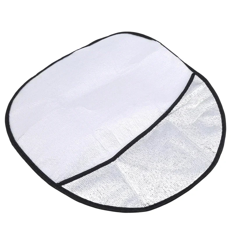 Double Heat Insulation Sunshade Cover Protection Foldable Anti-uv Sunscreen Car Interior Supplies for All Car Steering Wheel