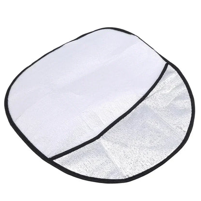 Double Heat Insulation Sunshade Cover Protection Foldable Anti-uv Sunscreen Car Interior Supplies for All Car Steering Wheel