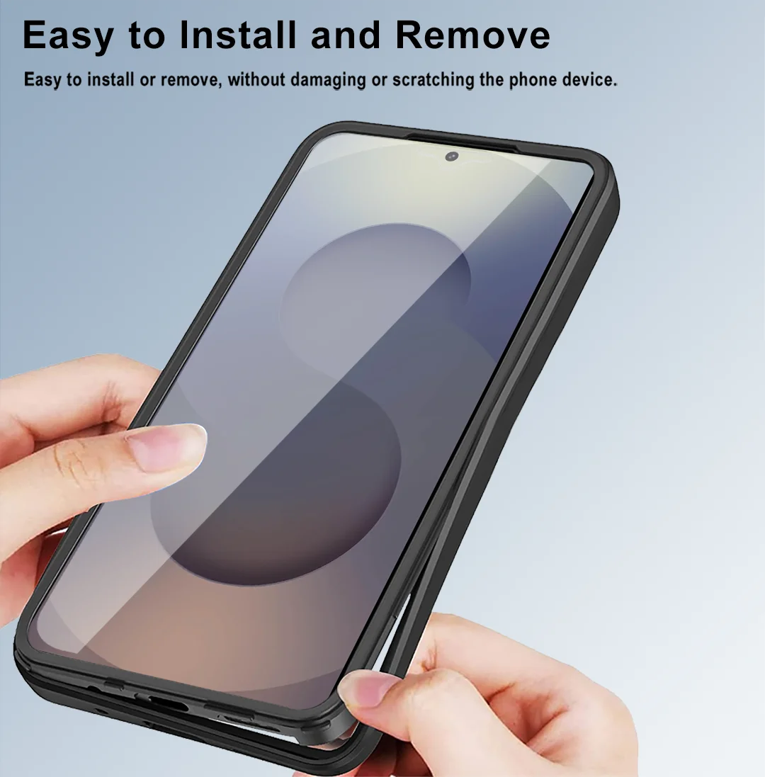 360 Full PTE Protection Screen Clear Magnetic Case For Samsung Galaxy S26 S25 Edge S24 S23 S22 Ultra PLUS FE A07 A56 A36 A26 A16
