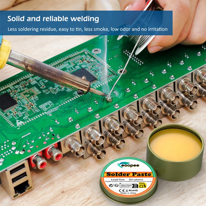 Solder Paste Rosin Flux 10g/30g/100g Lead-free Welding Flux Iron Repair Welding Paste Soldering Tin Soldering Oil Soldering Flux