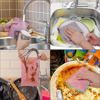Microfiber Dish Cloths – 10-Pack Multi-Purpose Cleaning Towels