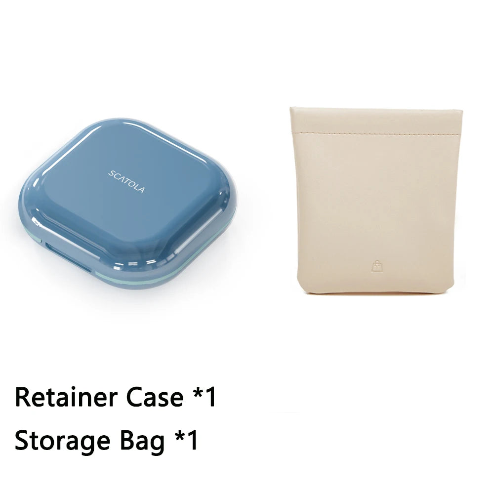 Waterproof Pill Case 4 Compartments Pill Organizer Portable Travel Medicine Box for Vitamins Supplements Outdoor Pill Holder