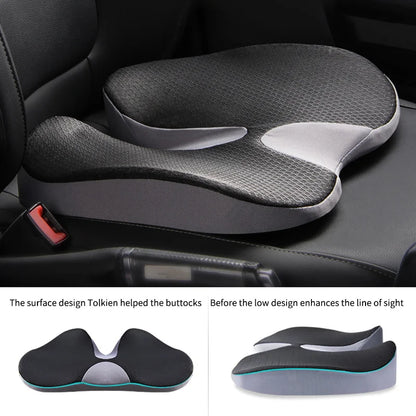 Orthopedic Memory Foam Seat Cushion for Chair & Car