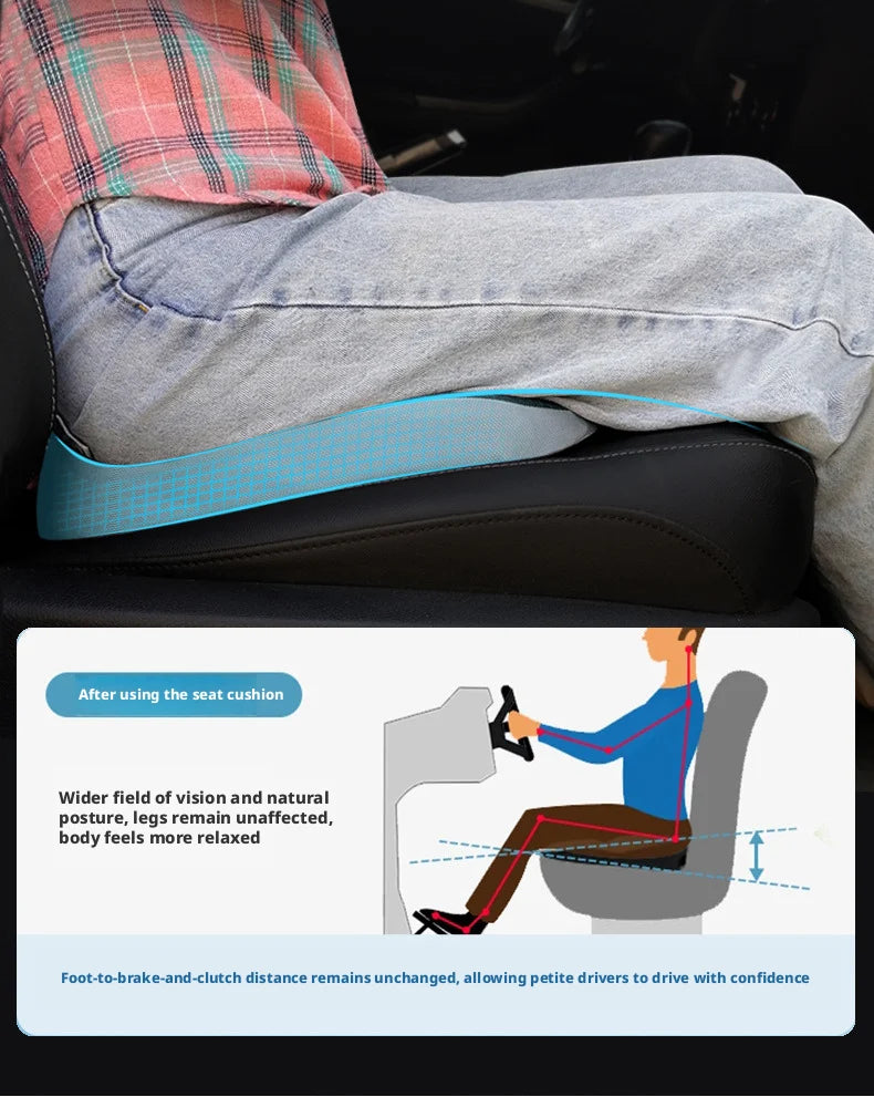 Coussin en mousse à mémoire de forme pour soulager la douleur coccygienne, idéal pour le bureau et la voiture