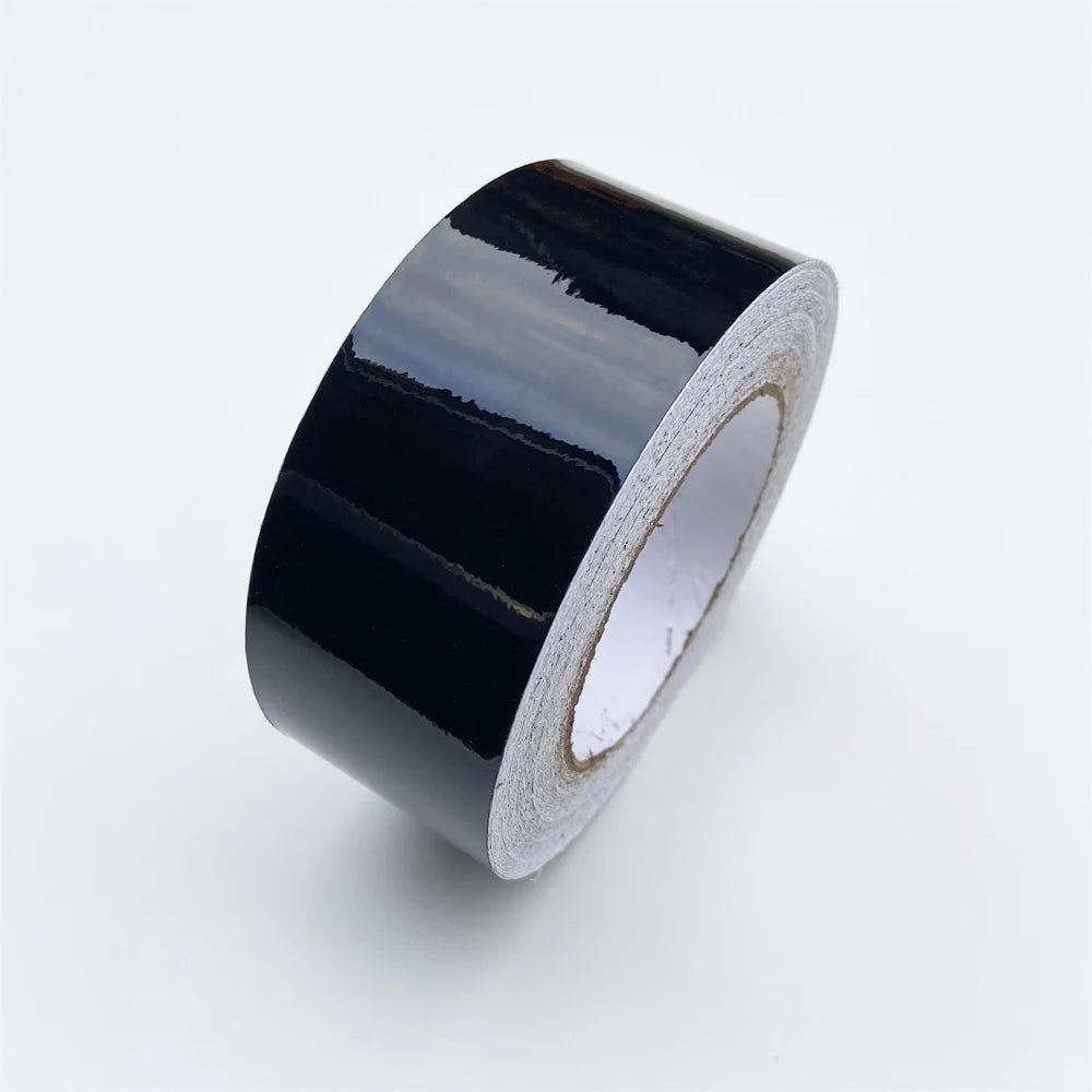 Glossy Black Vinyl Wrap Strip – Car Trim & Door Protection Film