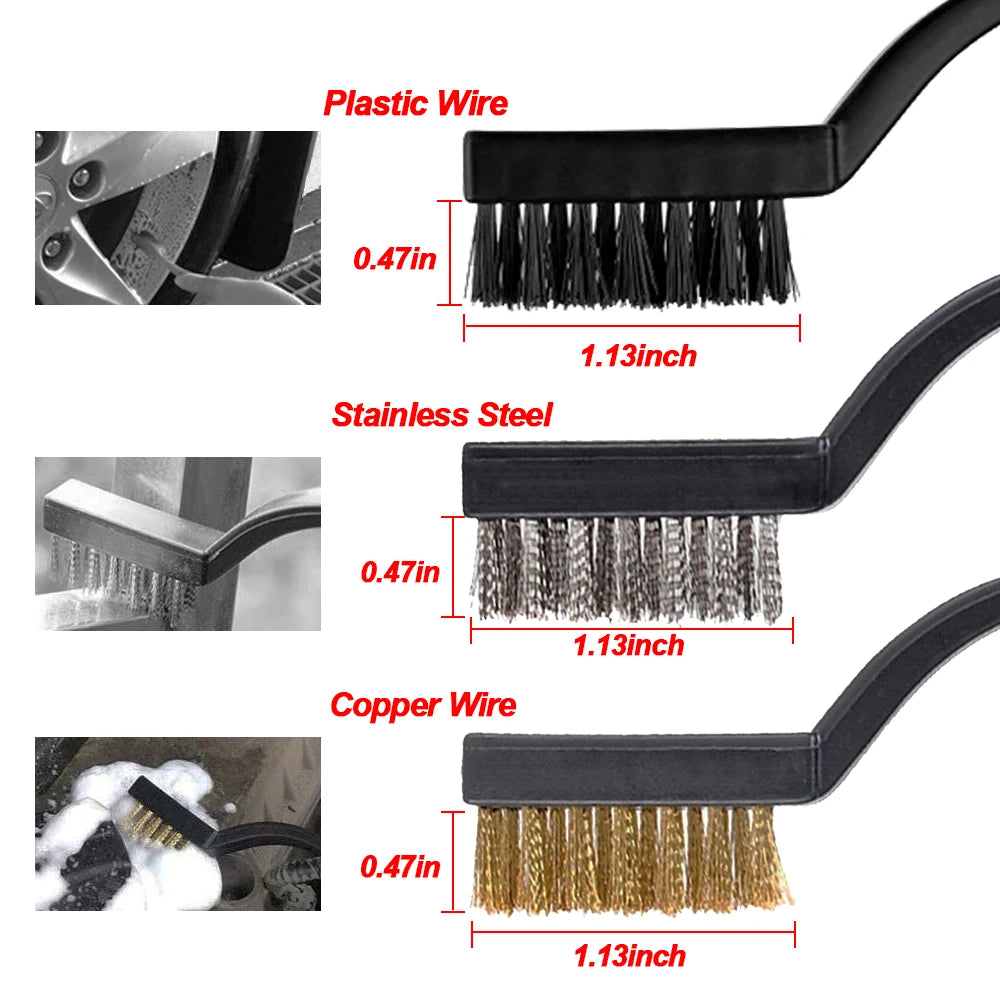 Car Detailing Brush Set – 15-Piece Auto Vent & Gap Cleaning Kit