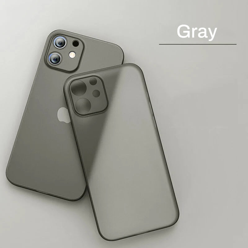 0.2MM Thickness Slim Cover Cases Ultra Thin Matte Phone PP Case For Iphone 11 12 13 14 15 16 17 Air plus Pro Max Mini X Xr XsMax
