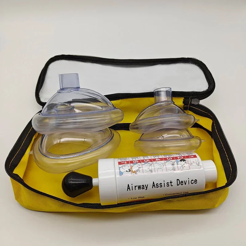 Simple Asphyxia Training Devices Respiratory Rescue Choking Device Anti-Choking Adults Kids Airway Suction Rescue First Aid Kits