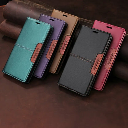 Luxury Case for Redmi Note 15 14 13 12 Pro Plus 5G 4G Flip Cover Magnet Wallet RFID Phone Book Funda Xiaomi Redmi Note 11 10 11S