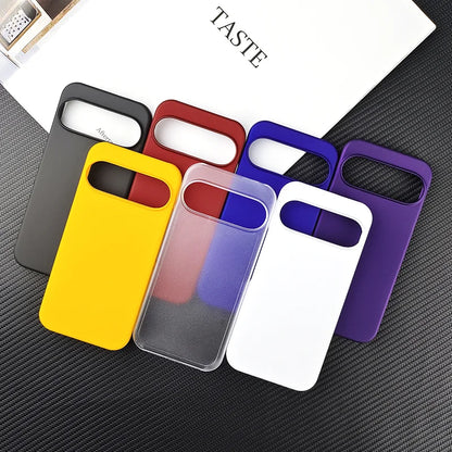 Slim Matte PC Case for Google Pixel 10A 9A 9 Pro XL 8 7 10 Pro Solid Color Shockproof Cover for Google 5 XL 6 Pro Pixel 6A 7A 8A