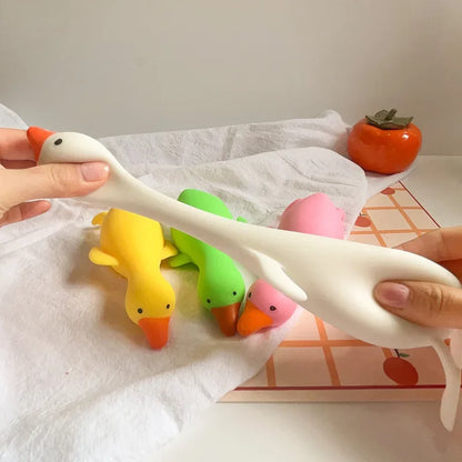 Kawaii Duck Squeeze Toy – Stress Relief Decompression Toy