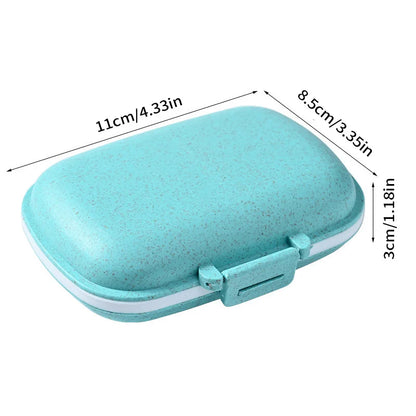 Portable Small Medicine Box Three Meals a Day Sealed Moisture-proof Seven Days a Week Carry-on Drugs Drug Sub-packaging Storage