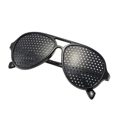 Anti-myopia Astigmatism Glasses Vision Correction Fatigue Pin Hole Glasses With Holes For Men Women Eyesight Improvement Eyewear