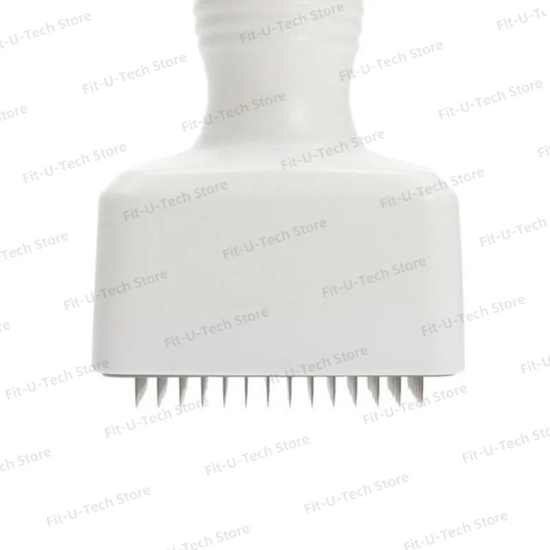 Derma Stamp 140A  Microneedling Face Roller Massager Adjustable Titanium Needle Length Skincare Beard Growth Scalp Hair