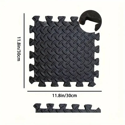 16-Piece Interlocking EVA Foam Floor Mat for Home Gym and Yoga