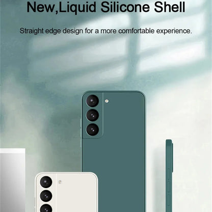 Delicate Liquid Silicone Camera Lens Protector Case For Samsung A17 A16 A56 A36 A15 S23 S24 S25 S26 UItra Plus Funda Coque Cover