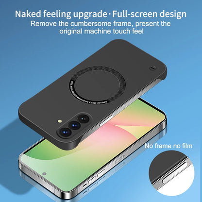 Frameless Slim Hard Back Cover Magnetic Case For Samsung Galaxy A56 Phone Cases