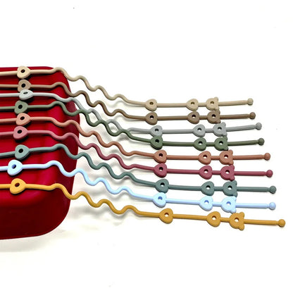 Silicone Pacifier Anti Drop Chain Baby Toy Teether Anti Drop Rope Baby Pacifier Chain Anti Loss Chain