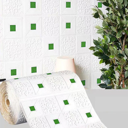 70cm*1m  3D Brick Pattern Wall Panels Wallpaper DIY Waterproof for Living Room Bedroom Kitchen Background Wall Decoration
