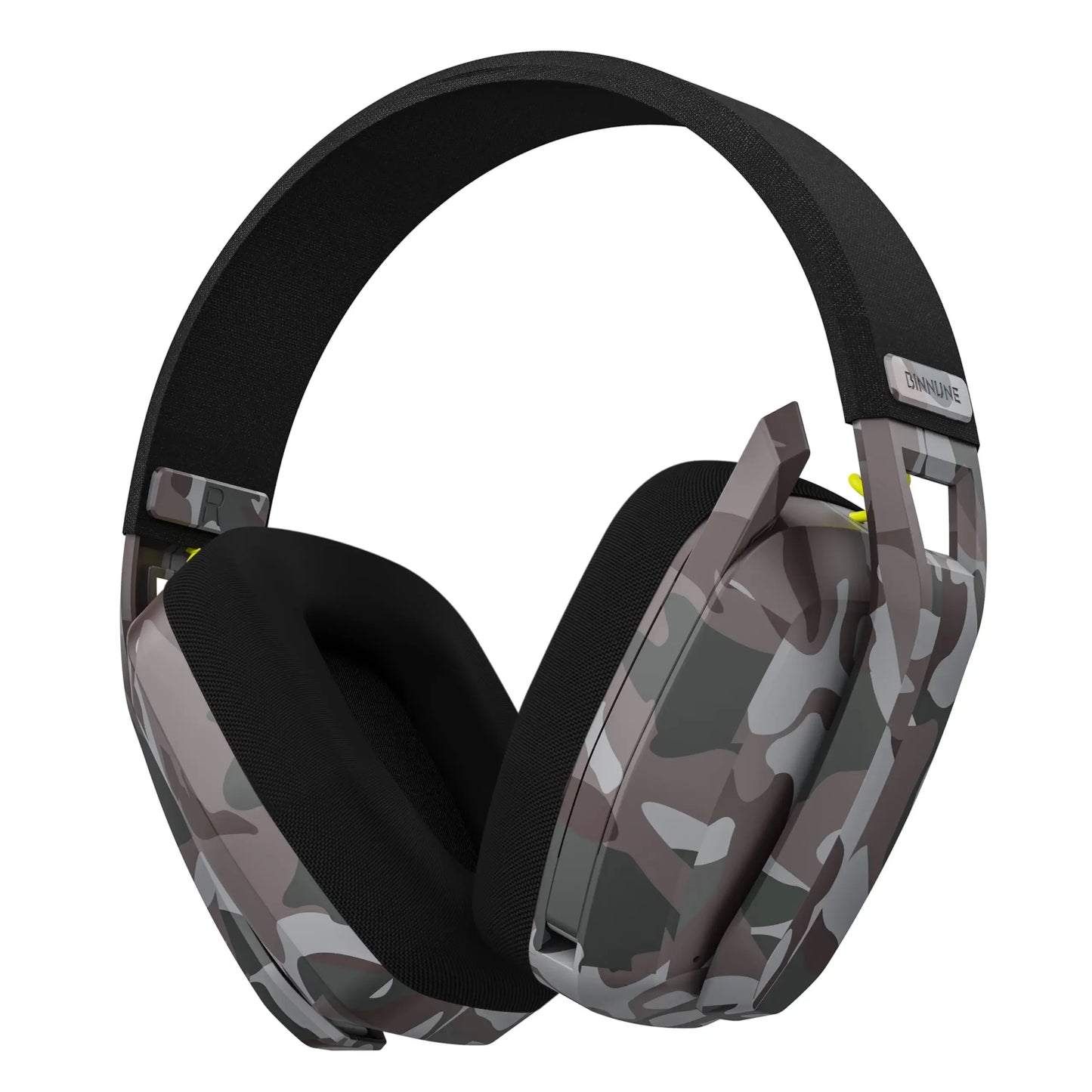 BINNUNE BW06 2.4GHz Bluetooth Gaming Headset with Mic for PS5 PS4 PC Mac Playstation Wireless Gaming headphone with Microphone