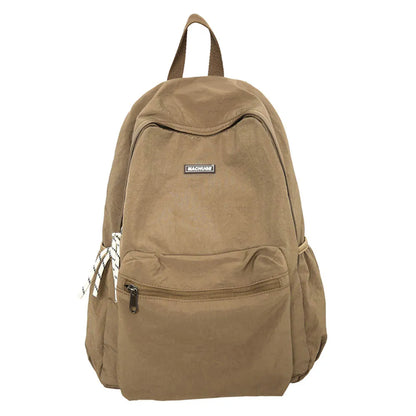 2025 New Foldable Backpack for Women, Large Capacity Backpack, Simple Korean Version Computer Backpack