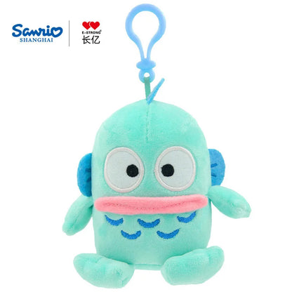 Genuine Sanrio Piano Plush Toy Hello Kitty My Melody Kuromi Cinnamoroll Cartoon Student Backpack Pendant Decoration Girl Gift
