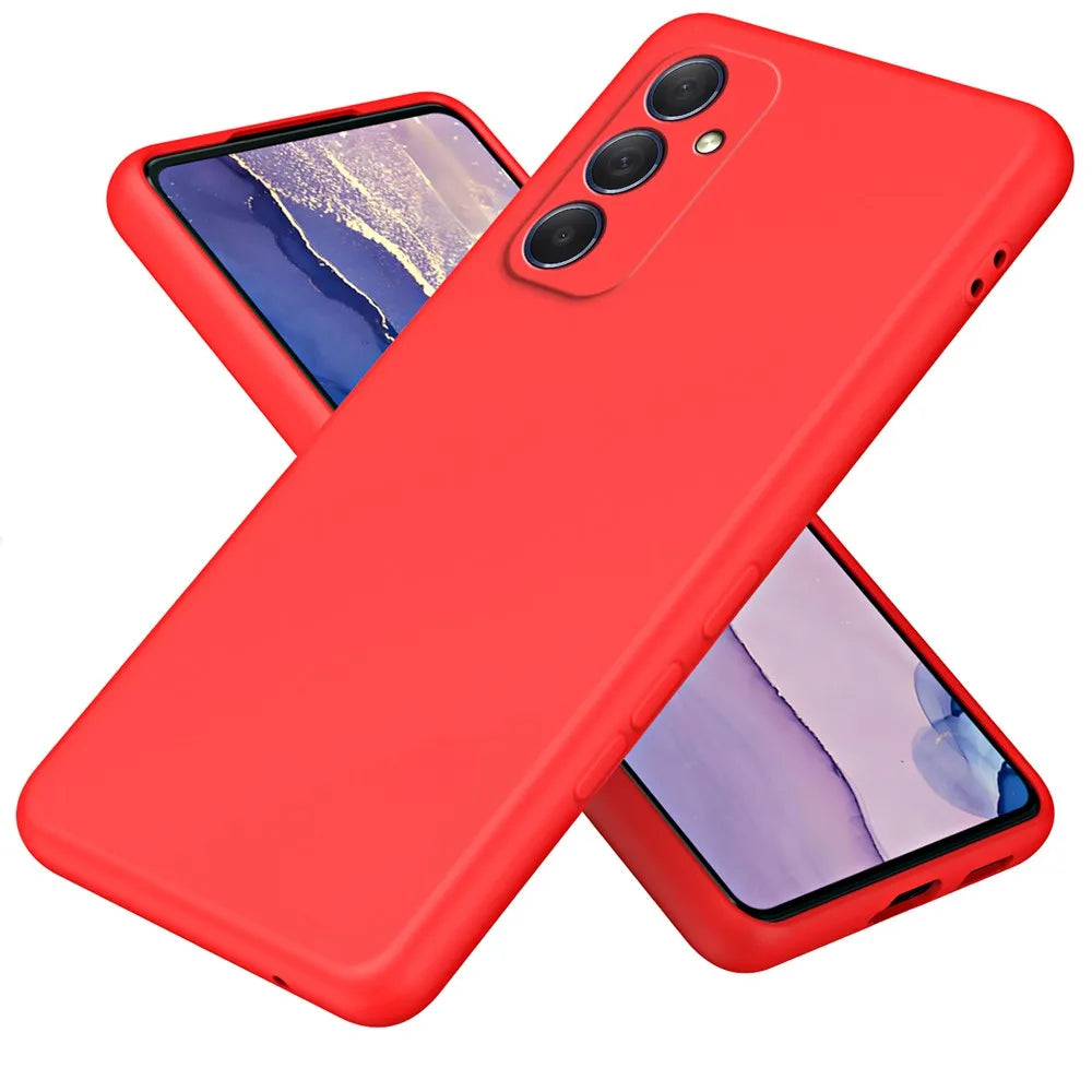 Liquid Silicone Case For Samsung Galaxy A16 A36 A26 A56 A15 A25 A35 A55 A04 A04E A04S A05 A05S A06 A14 A24 A34 A54 5G Cover