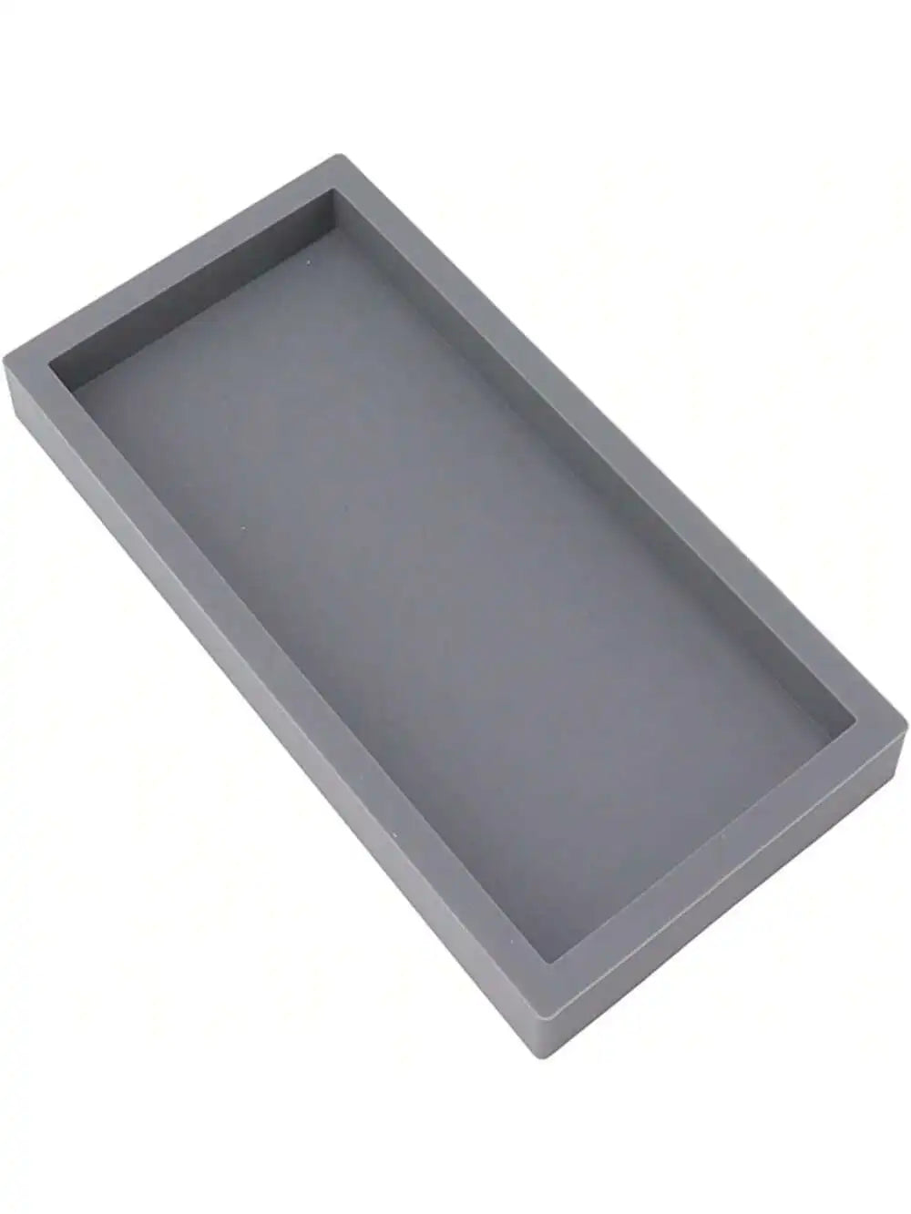 1 Pack Bathroom Tray Soft Silicone Jewelry Tray Dressing Table Decorative Bathroom Tray Organizer Suitable for Dressing Tables