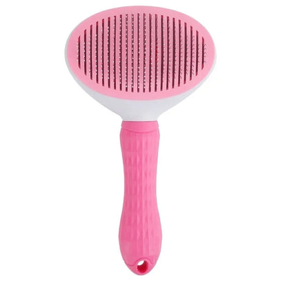 Self-Cleaning Pet Dematting Comb for Dogs & Cats