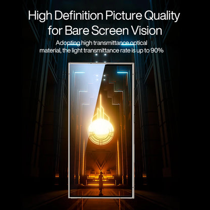 SmartDevil Tempered Glass for Samsung S26 Ultra S25 Ultra S24 Screen Protector Full Cover Anti-fingerprint HD Tempered Film