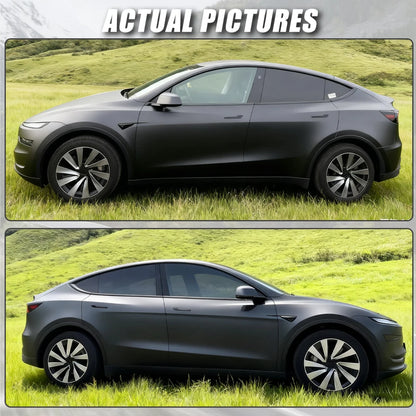 4PCS Hubcaps for Tesla Model Y Juniper 19 Inch 2025 Performance Replacement  Wheel Cover Automobile Hub Cap Full Rim Accessories