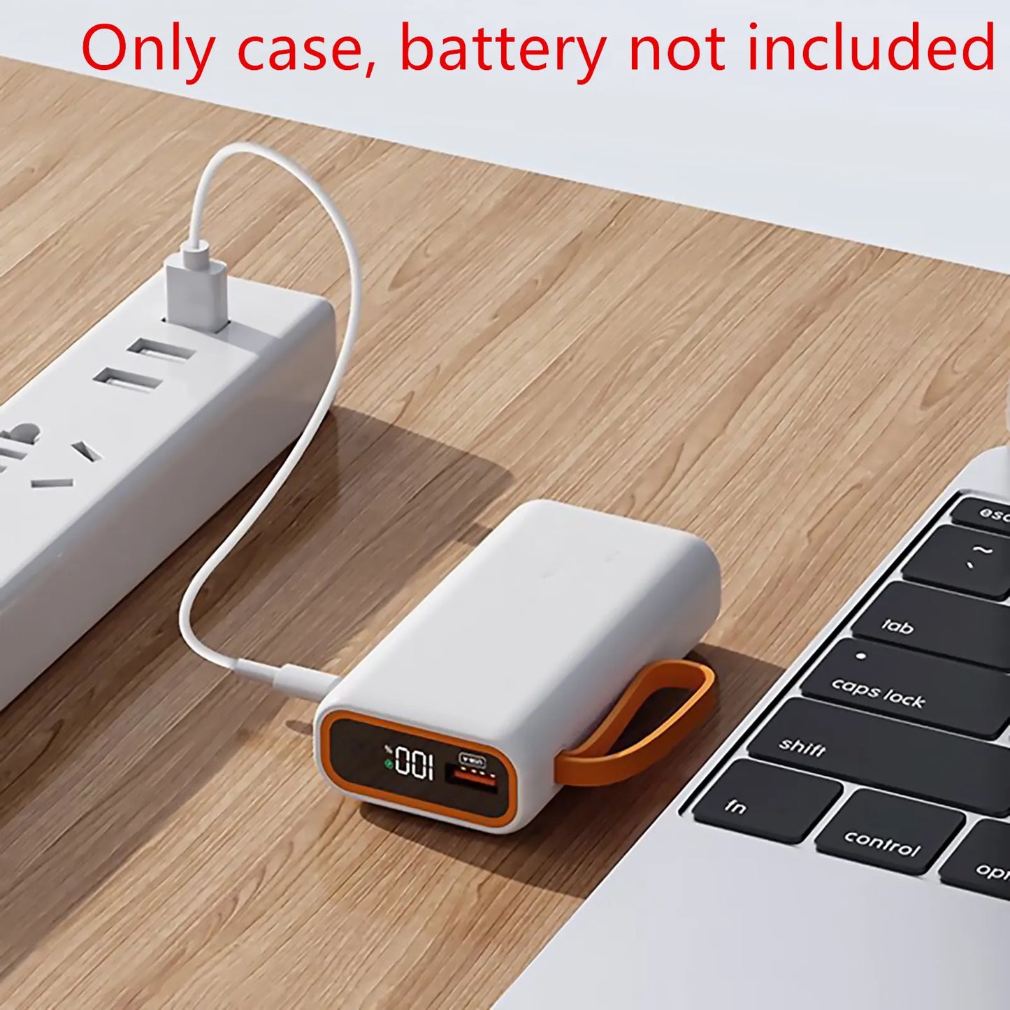 5V 2 Slot 21700 PD Type C Fast Charging Case For SmartPhone Battery Storage Box Welded Case DIY Power Bank Charger Shell