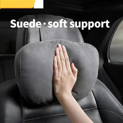 Car neck pillow car seat headrest automatic memory cotton protective pad suitable for head support of gaming chairs