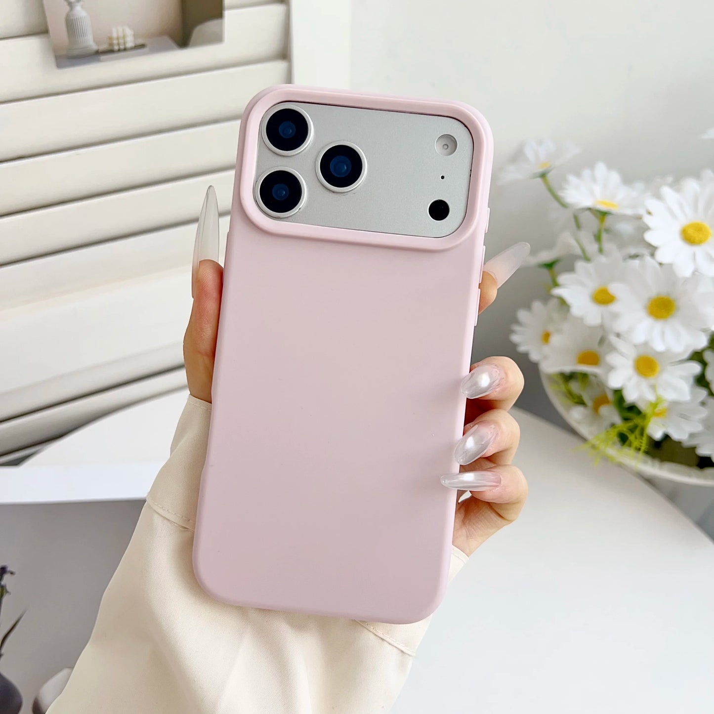 Orange Matte Silicone Case For iPhone 17 Pro Max Air 16E 16 E 15 Plus 14 13 12 17Pro iPhone17 Shockproof Phone Cover Accessories