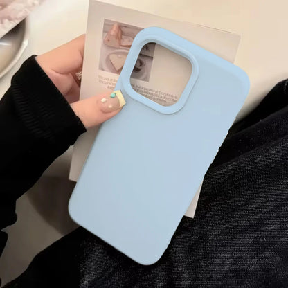 Silicone Solid Color iPhone Case – Dopamine Style
