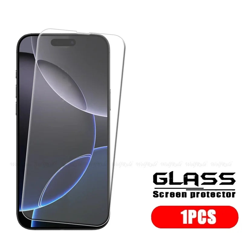 1/2/3/4Pcs For iPhone 17 Pro Max Glass iPhone 17 Tempered Glass Transparent Clear 9H Protective Screen Protector iPhone 17 Air