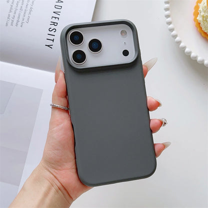 Matte Candy Color Phone Case for iPhone 17 Air 16 16E 15 Pro Max Liquid Silicone Shockproof Protection Skin Feeling Solid Cover