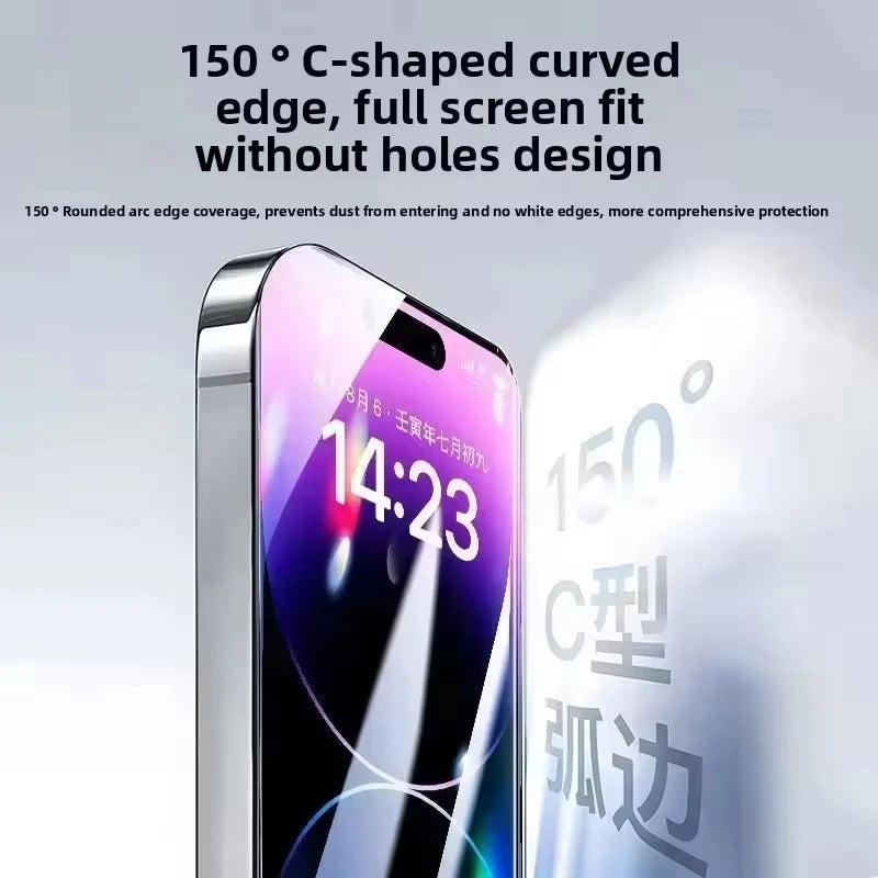 1-5PCS Dust Free Tempered Glass For Xiaomi Redmi 15 15C 14C 13C Note 14 13 Pro 5G 12 11 10 9 8 7 12C 10C A3 12S Screen Protector