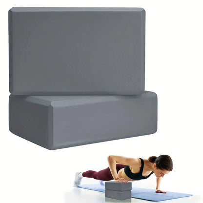 1/2PCS Gym Foam Brick Training Exercise Fitness Equipment Dance Yoga Auxiliary Tool Stretching Body Shaping EVA Yoga Blocks