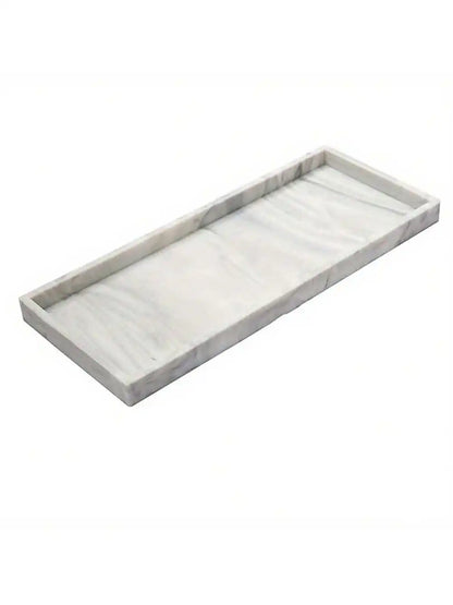 1 Pack Bathroom Tray Soft Silicone Jewelry Tray Dressing Table Decorative Bathroom Tray Organizer Suitable for Dressing Tables