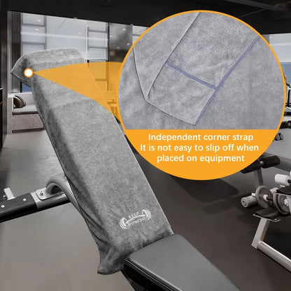 Fitness Quick Dry Towel 42*95cm Microfiber Gym Yoga Training Swimming Tennis Towel Beach Jogging Body Anti-slip Sports Sweat