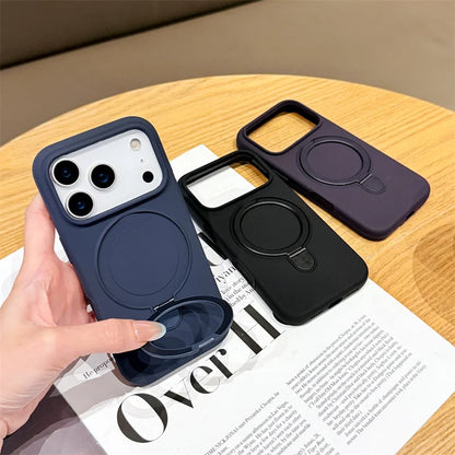 MagSafe Ring Stand Case For Iphone