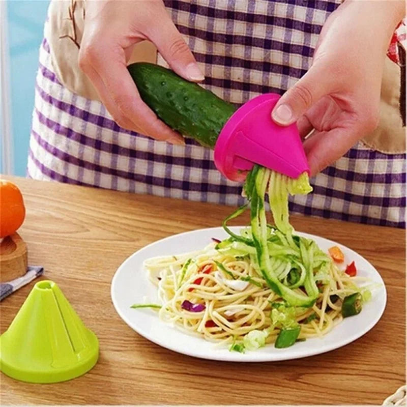 Kitchen Multifunctional Shredder Creative Spiral Shredder Rotating Shredder Vegetable Cutter Grater Grater Kitchen Tools