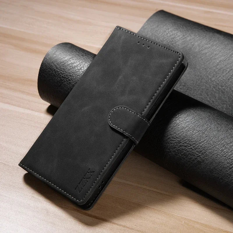Wallet With Card Slot Flip Leather Case For Samsung Galaxy A05s A07 A13 A14 A15 A16 A17 A26 A34 A35 A36 A52 A53 A54 A55 A56 A71
